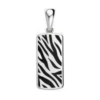 Серебряный кулон с эмалью