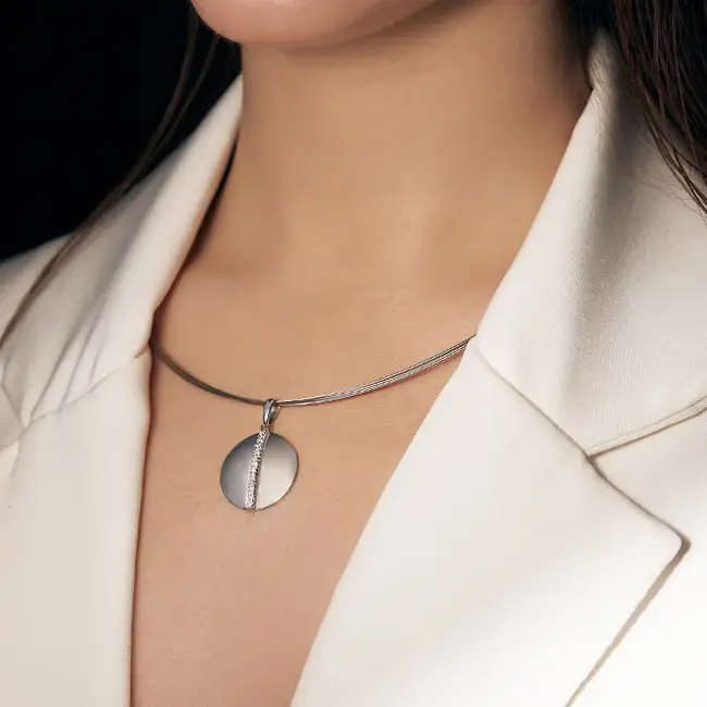 Серебряный кулон