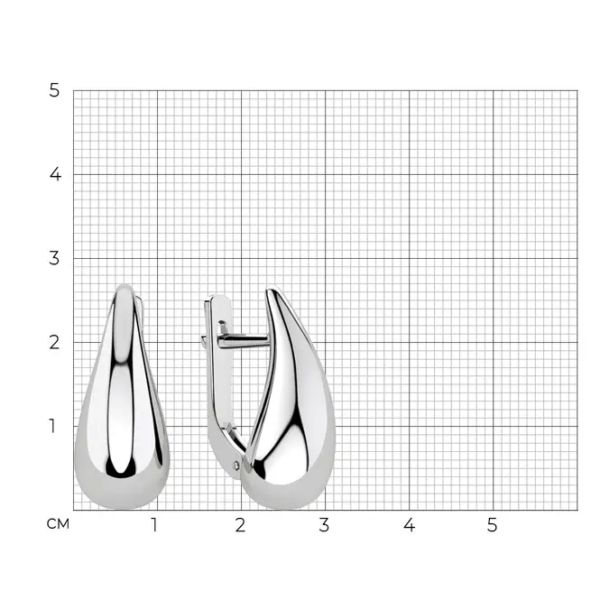 Серебряные серьги