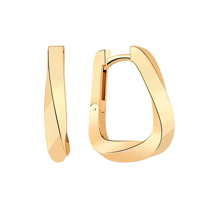 Золотые серьги