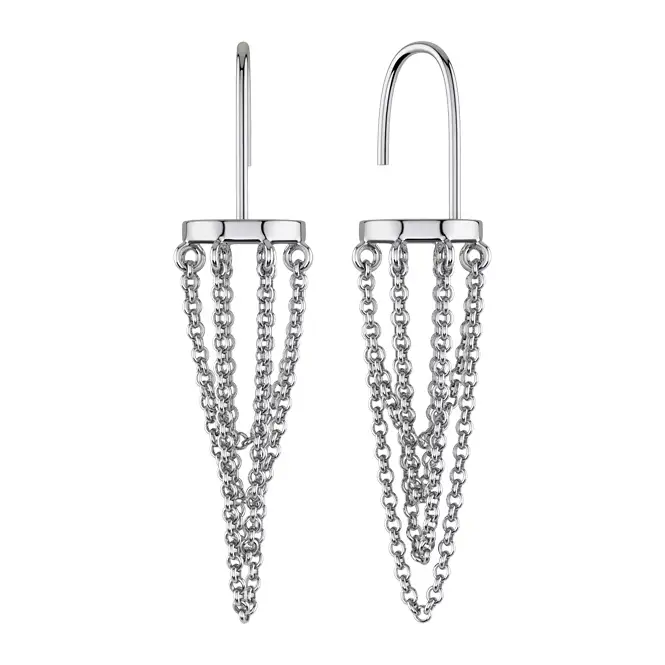 Серебряные серьги 