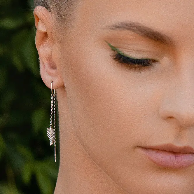 Серебряные серьги