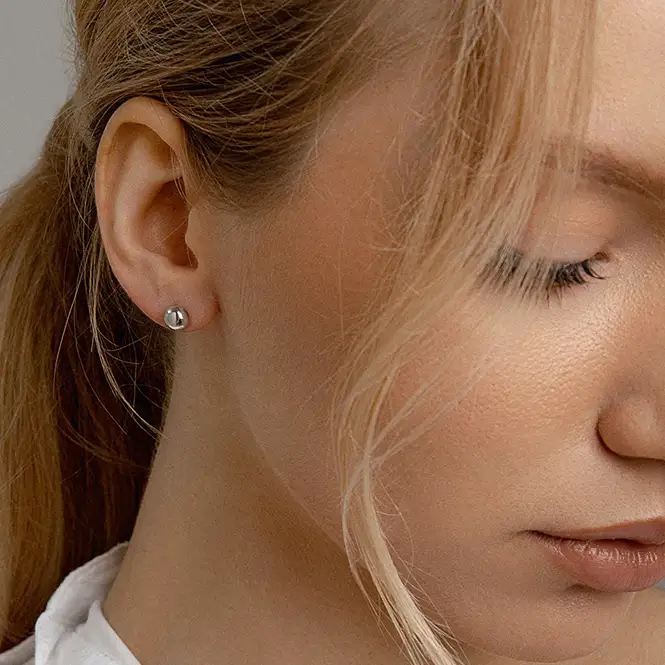 Серебряные серьги 