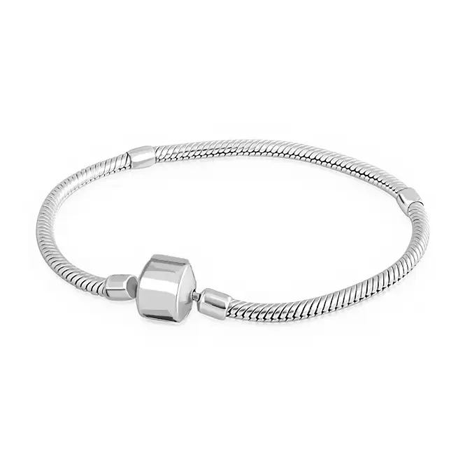 Серебряный браслет для шармов