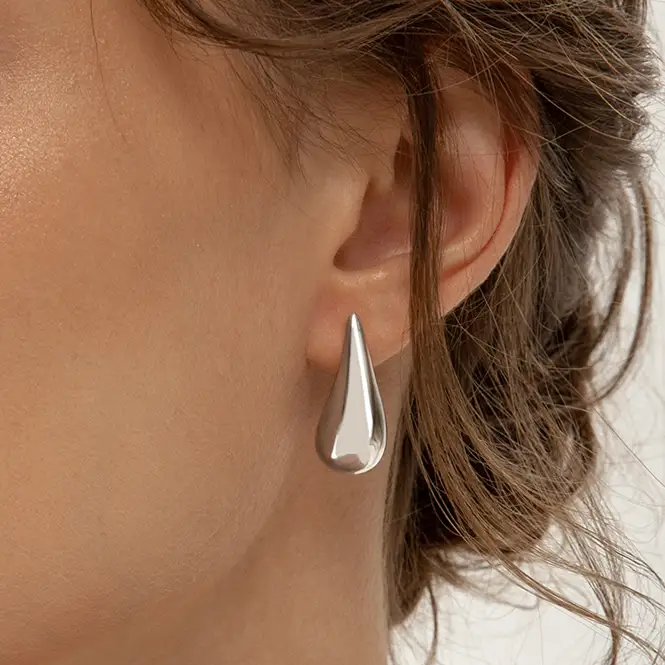 Серебряные серьги