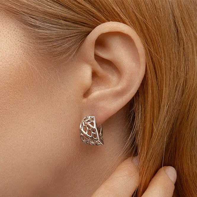 Серебряные серьги 