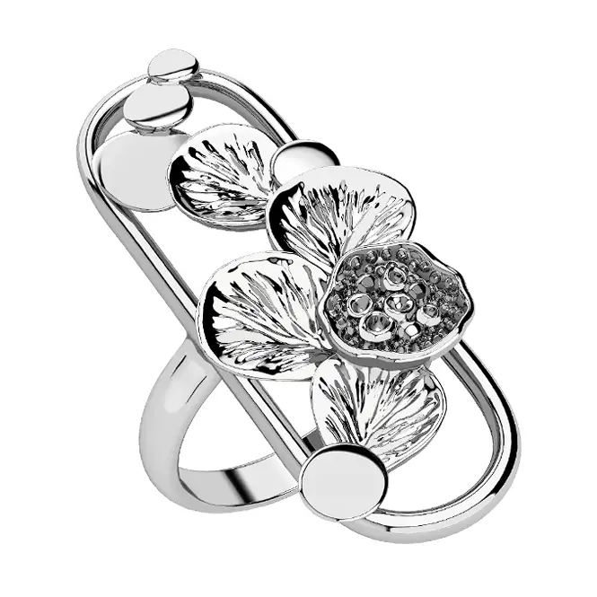 Серебряное кольцо