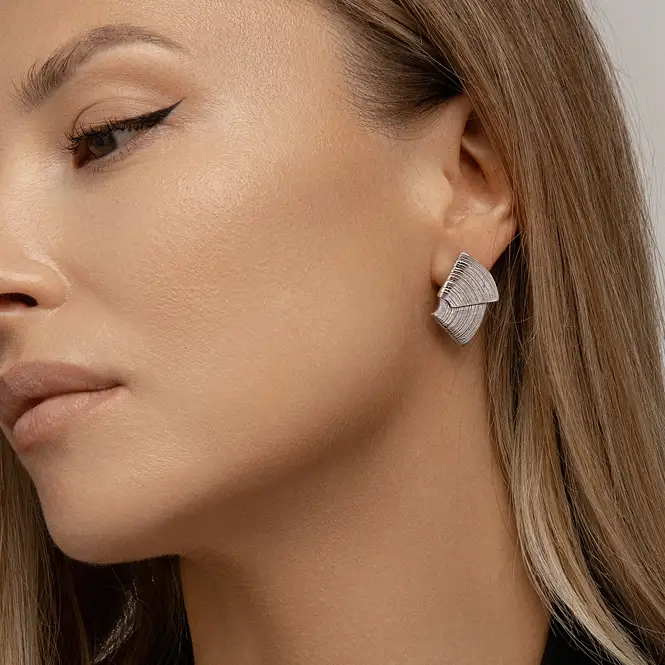 Серебряные серьги