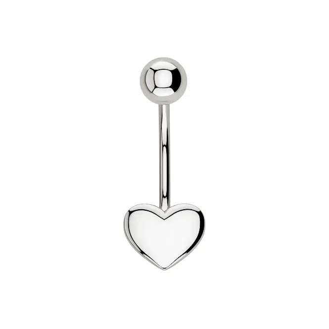 Серебряное украшение для пирсинга