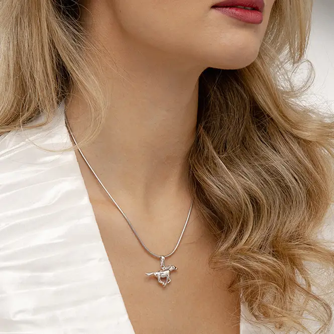 Серебряный кулон