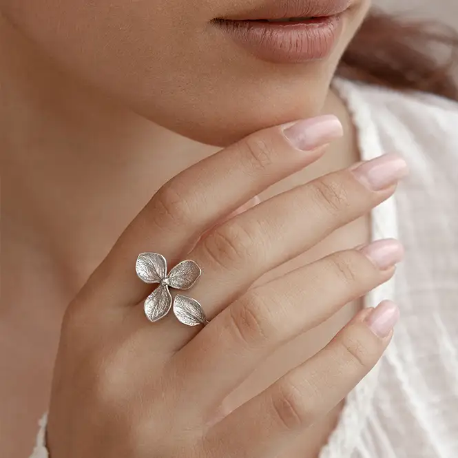 Серебряное кольцо