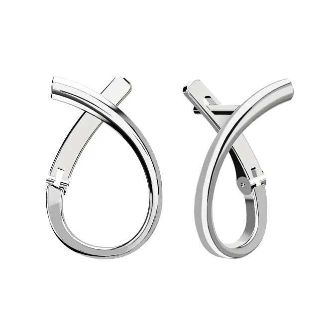 Cеребряные серьги 