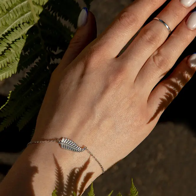 Серебряный браслет