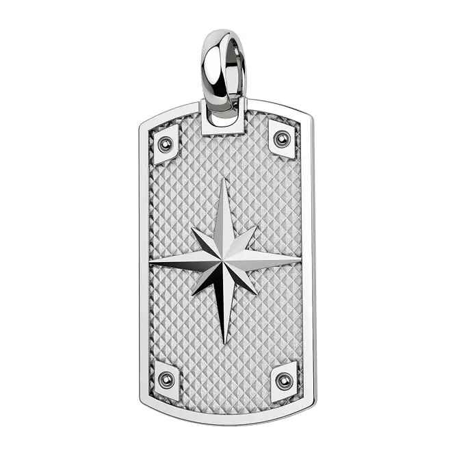 Серебряный кулон с эмалью