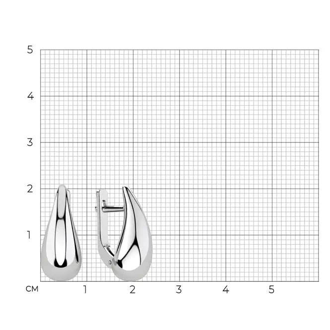 Серебряные серьги