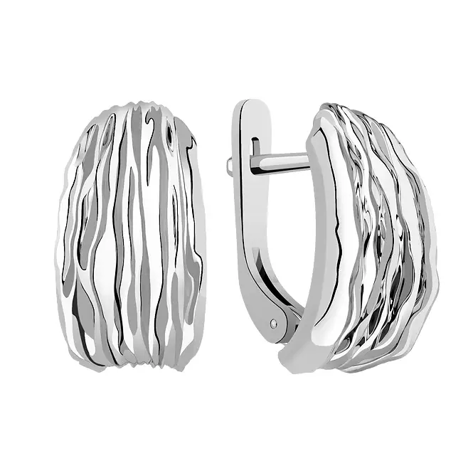 Серебряные серьги