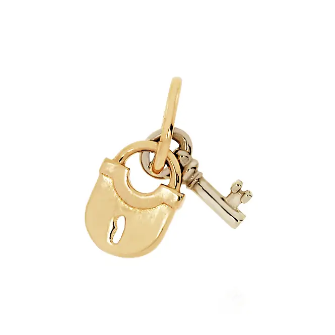 золотой кулон 