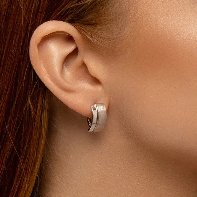 Серебряные серьги