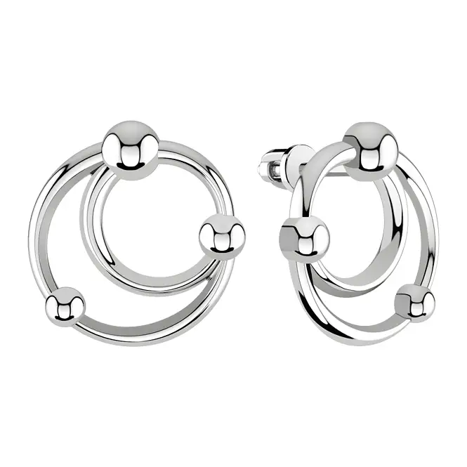 Серебряные серьги