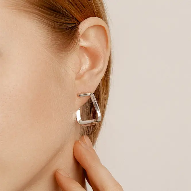 Серебряные серьги