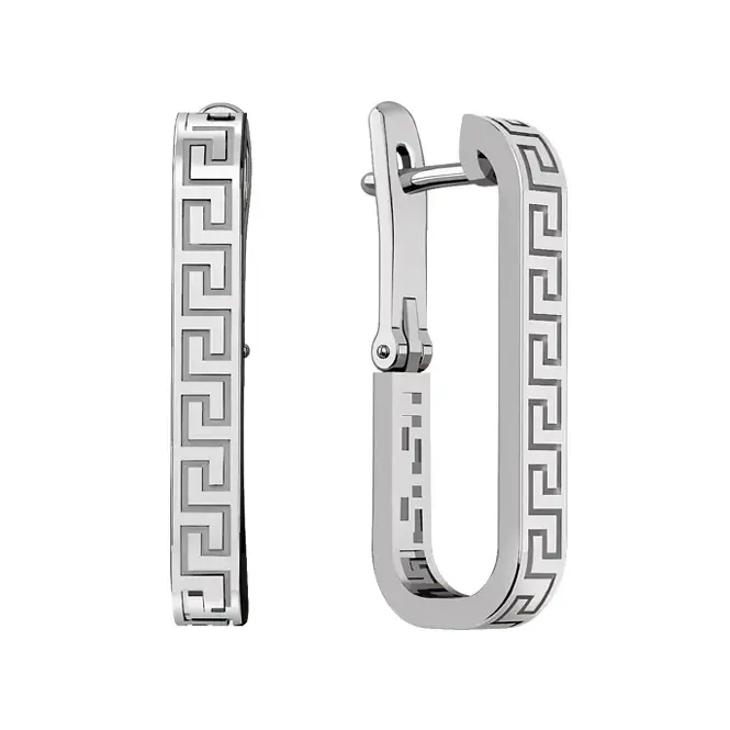 Серебряные серьги