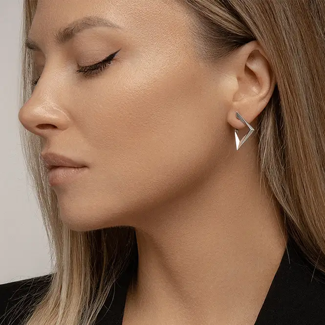 Серебряные серьги