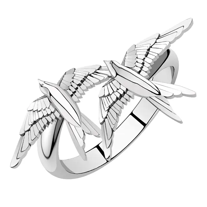 Серебряное кольцо