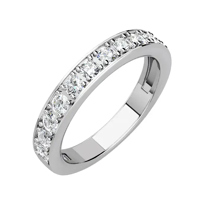 Серебряное кольцо с фианитами