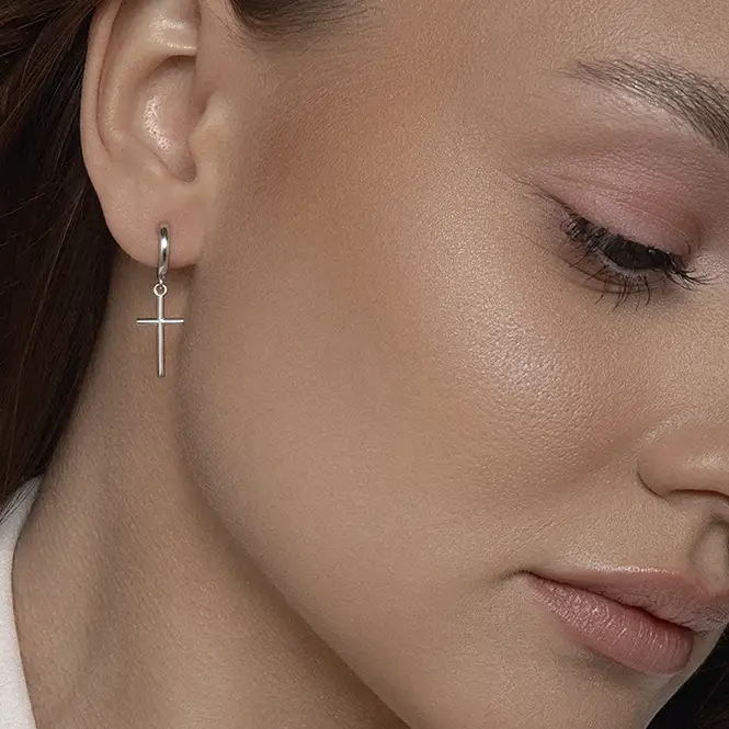 Серебряные серьги