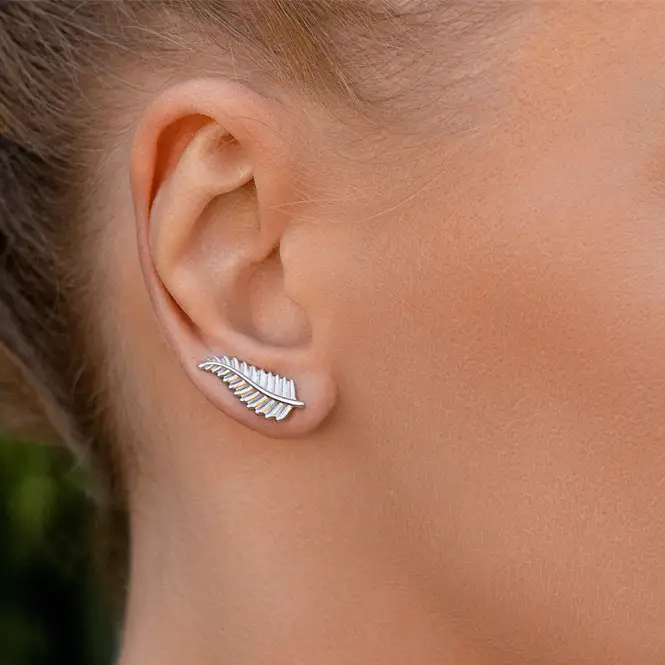 Серебряные серьги