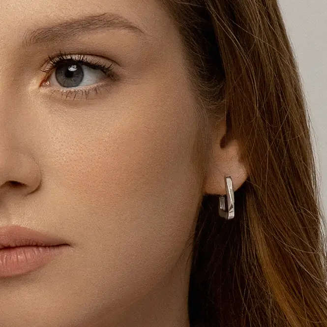 Серебряные серьги