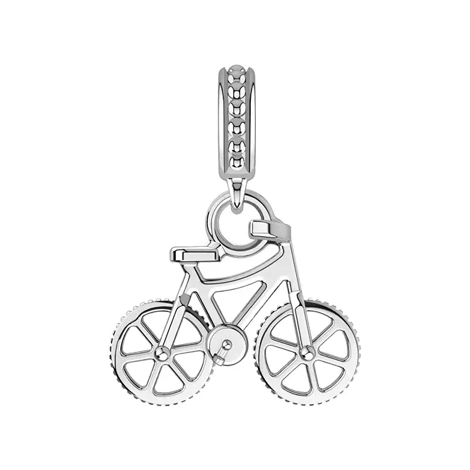 Серебряная подвеска-шарм