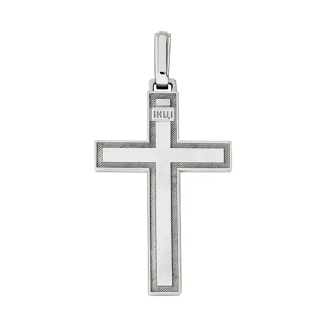 Серебряный крестик