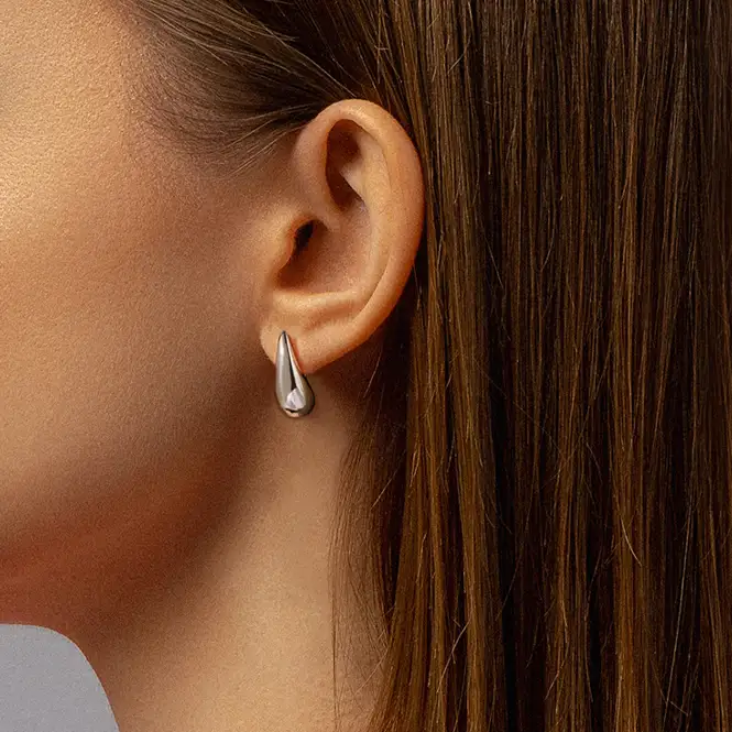 Серебряные серьги