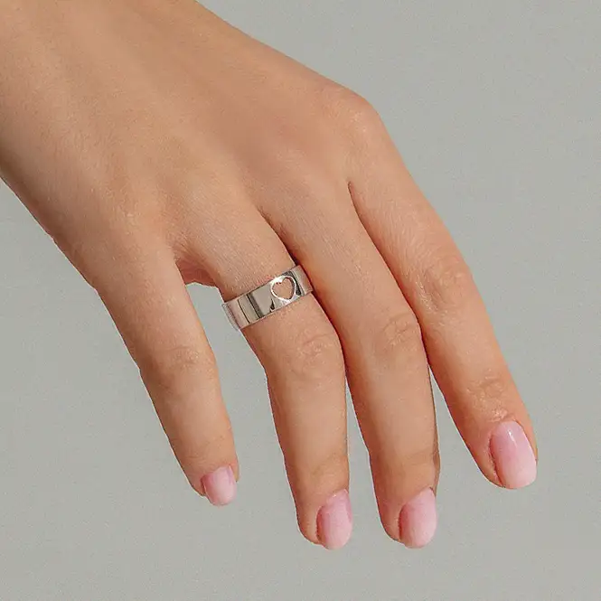 Серебряное кольцо