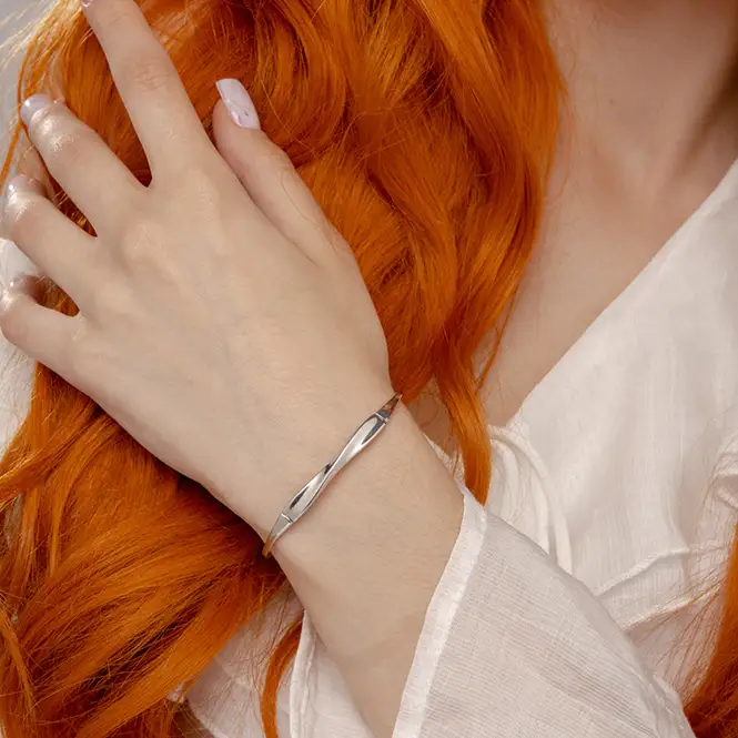 Серебряный браслет 