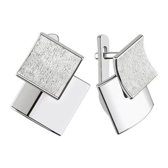 Серебряные серьги